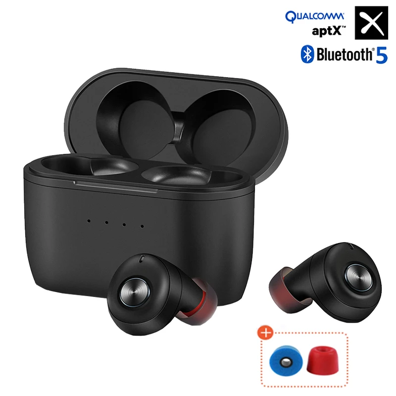 

SHACK auricolare Bluetooth cuffie senza fili cuffie con cancellazione del rumore QCC010 TWS auricolari Bluetooth 5.0 Qualcomm Ap