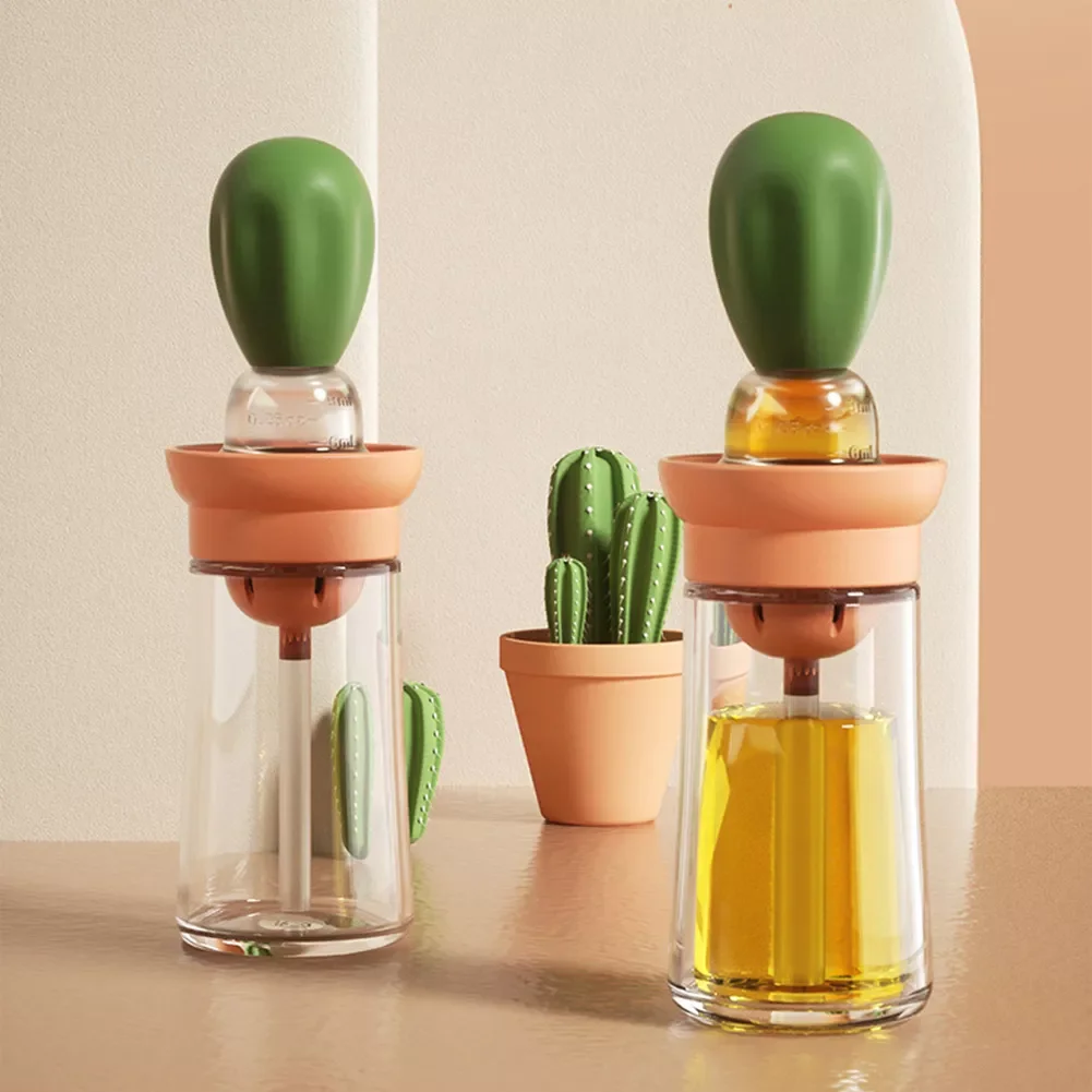 2022NEW Oil Sauce Spice Bottle Oil Dispenser With Silicone Brush For Cooking Baking BBQ Seasoning Kitchen Food Grade Oil Can
2022NEW Oil Sauce Spice Bottle Oil Dispenser With Silicone Brush For Cooking Baking BBQ Seasoning Kitchen Food Grade Oil Can