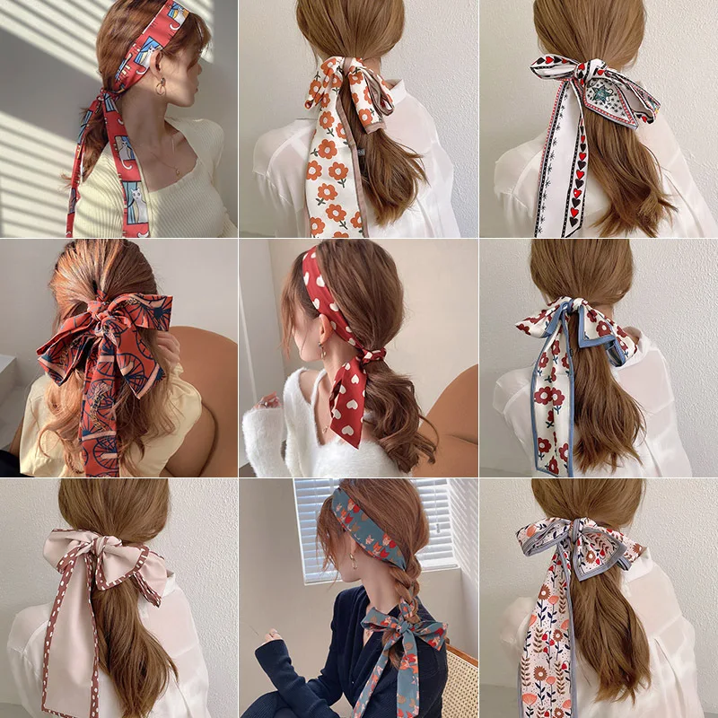 1PCS Silk Scarf Headband Tied Hair Bow New French Head Rope Bow Long Streamer Headdress
1PCS Silk Scarf Headband Tied Hair Bow New French Head Rope Bow Long Streamer Headdress