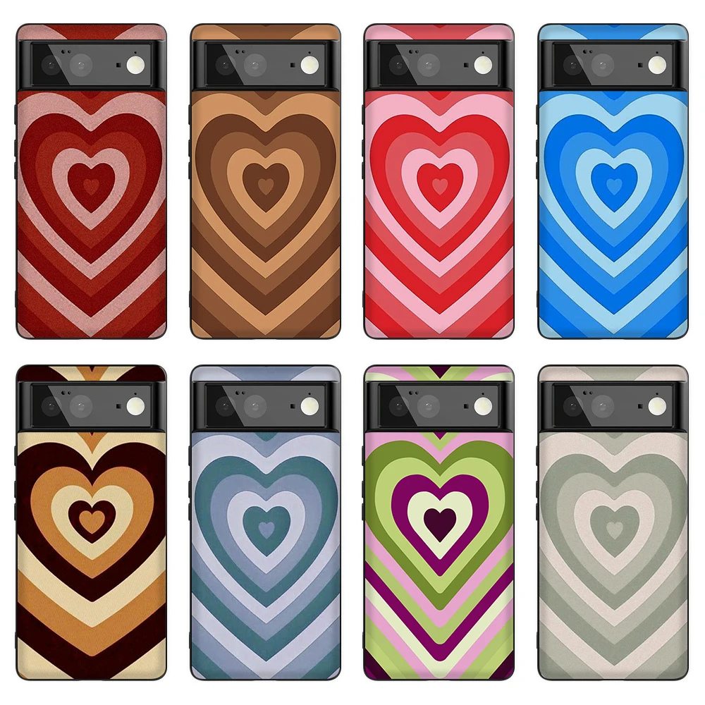 Heart Circle Phone Case for Google Pixel 6 Pro 3 3a 4 XL 4a 5a 5G Soft Silicone Coque for Google Pixel 3 5 XL Back Cover Fundas
Heart Circle Phone Case for Google Pixel 6 Pro 3 3a 4 XL 4a 5a 5G Soft Silicone Coque for Google Pixel 3 5 XL Back Cover Fundas