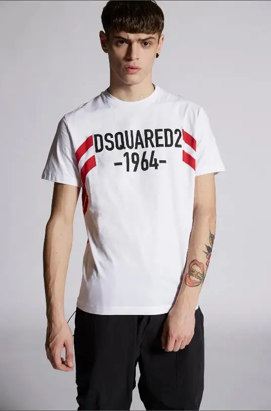 Classic DSQUARED2 Men/Women Round Neck Cotton Letter Printed Short-sleeved Shirt Youth Trendy Clothing
Classic DSQUARED2 Men/Women Round Neck Cotton Letter Printed Short-sleeved Shirt Youth Trendy Clothing