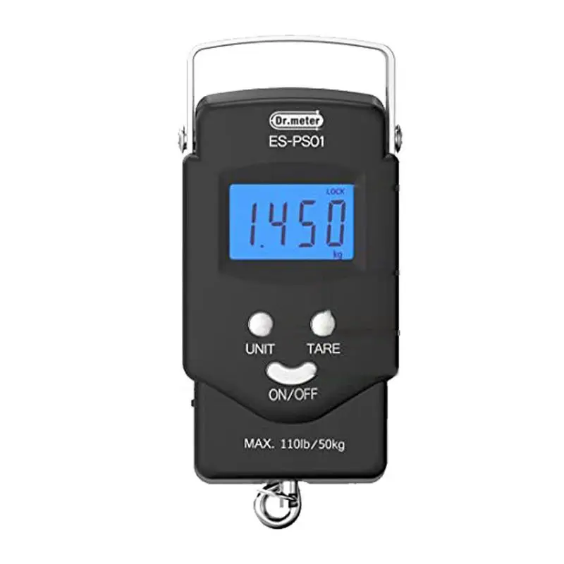 Hook Scale LCD Display 110lb/50kg Balance Hook Scale Fishing Scale Electronic Balance Digital Fishing Postal Hanging Hook Scale
Hook Scale LCD Display 110lb/50kg Balance Hook Scale Fishing Scale Electronic Balance Digital Fishing Postal Hanging Hook Scale