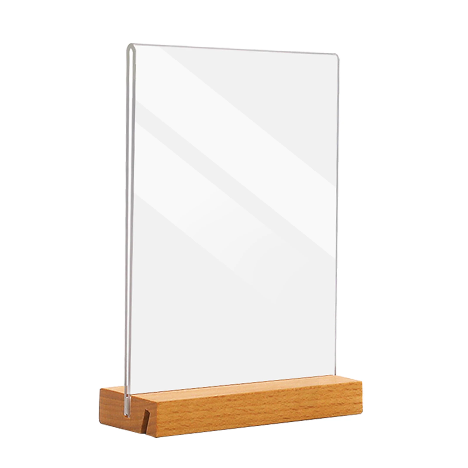 Office For Table Top Double Sided Sign Holder Picture Frame Dual Use Restaurants Wood Base Menu T L Shape Store Desktop Display
Office For Table Top Double Sided Sign Holder Picture Frame Dual Use Restaurants Wood Base Menu T L Shape Store Desktop Display