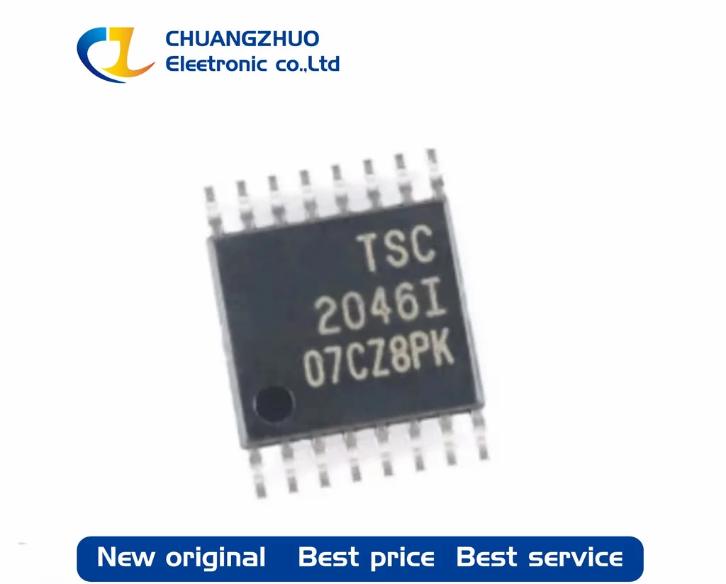 10 шт./партия, новые оригинальные контроллеры сенсорного экрана TSC2046IPWR TSC2046I SPI 12 2,2 В ~ 5,25 в
10 шт./партия, новые оригинальные контроллеры сенсорного экрана TSC2046IPWR TSC2046I SPI 12 2,2 В ~ 5,25 в