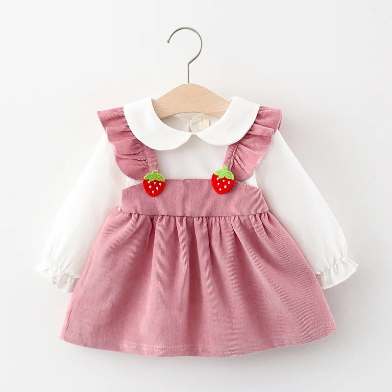 1-3 Year Old Korean Baby Dresses Autumn Toddler Girl Clothes Set Cute Fake Two Pieces Long Sleeves Cotton Newborn Princess Skirt
1-3 Year Old Korean Baby Dresses Autumn Toddler Girl Clothes Set Cute Fake Two Pieces Long Sleeves Cotton Newborn Princess Skirt