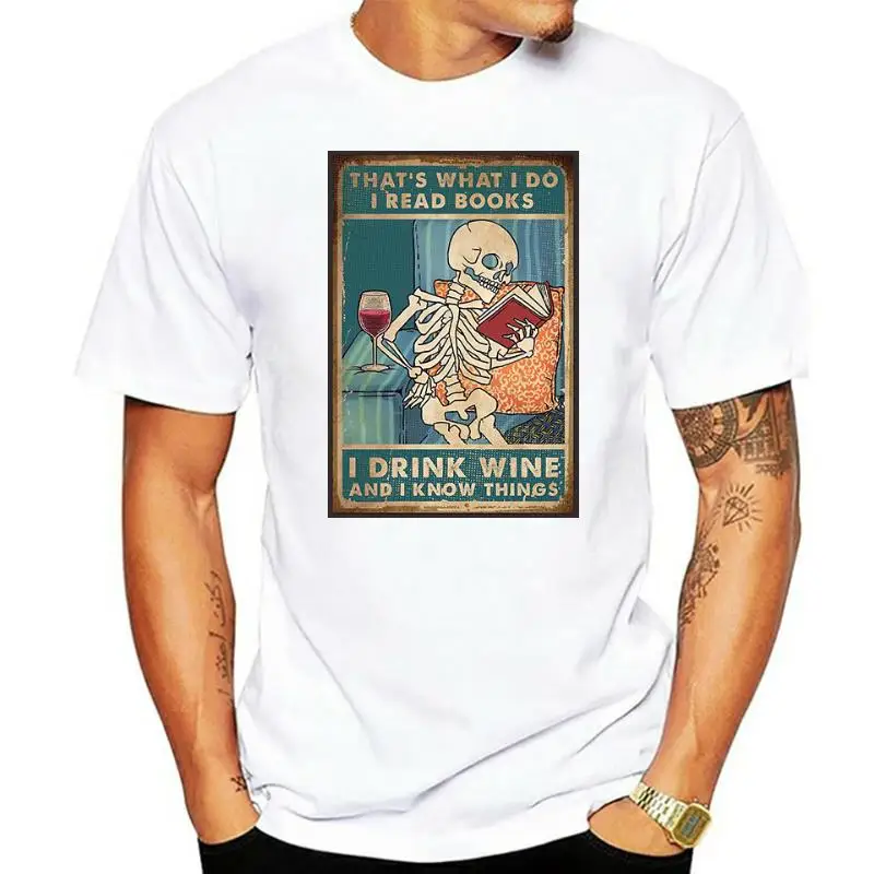 Funny Skull That's What I Do Vintage Horror 90s 100% Cotton Summer Men's Novelty Oversized T-Shirt Women Casual Streetwear Soft
Funny Skull That's What I Do Vintage Horror 90s 100% Cotton Summer Men's Novelty Oversized T-Shirt Women Casual Streetwear Soft
