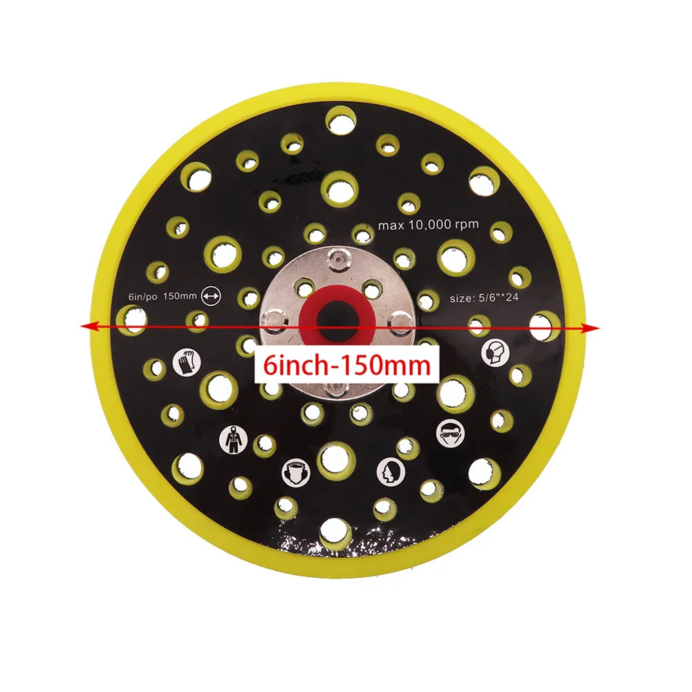 Plant Labels Backing Pad Replacement Tool Accessories Hook&Loop Pad Sander Sanding 1PC PUR Molded 52 Holes Useful
Plant Labels Backing Pad Replacement Tool Accessories Hook&Loop Pad Sander Sanding 1PC PUR Molded 52 Holes Useful
