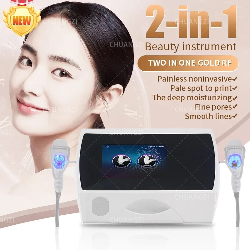 2-in-1 fractional RF microneedle machine non-invasive shrinkage pore acne treatment Microneedle Device
2-in-1 fractional RF microneedle machine non-invasive shrinkage pore acne treatment Microneedle Device