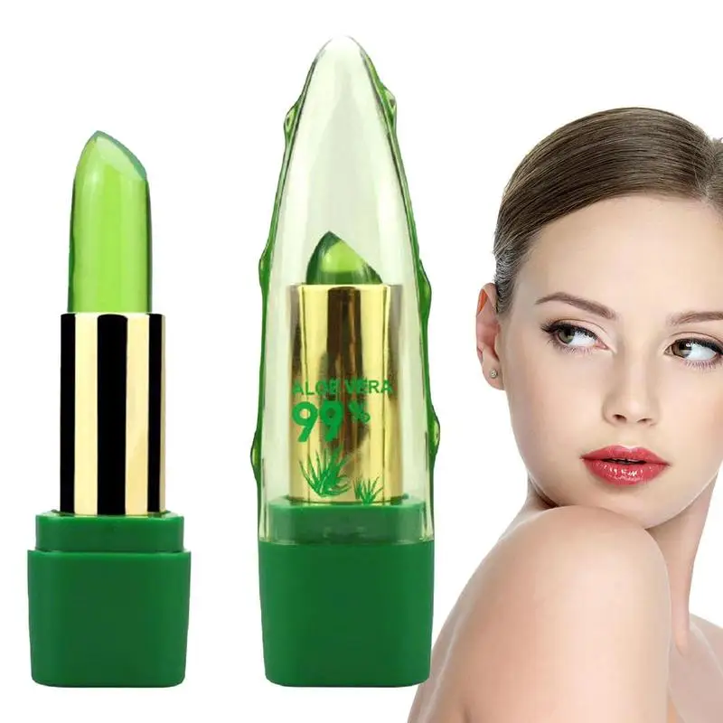 Natural Aloe Lip Balm Color Changing Long-lasting Jelly Lip Tinted Lipstick Anti Aging Moisturizing Lip Gloss Makeups
Natural Aloe Lip Balm Color Changing Long-lasting Jelly Lip Tinted Lipstick Anti Aging Moisturizing Lip Gloss Makeups