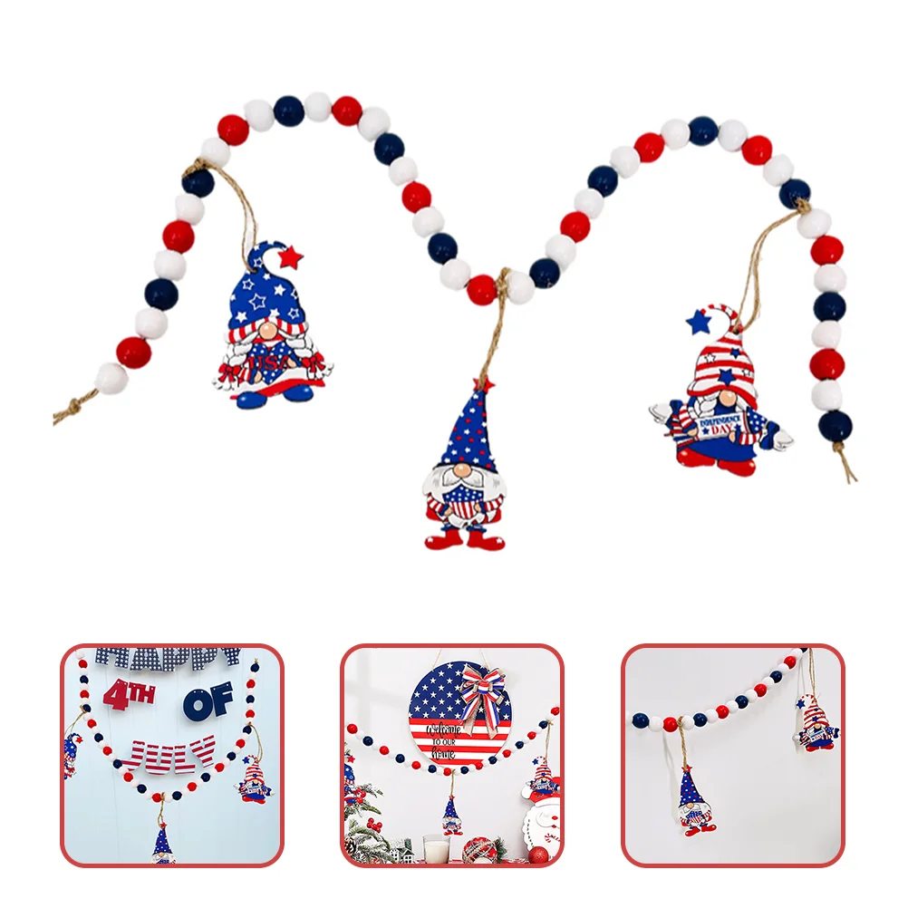 Home Accessories Decor Memorial Day Ornaments Labor Day Decor Beaded String Gnome Beads String Decor 4th July Bead Garland
Home Accessories Decor Memorial Day Ornaments Labor Day Decor Beaded String Gnome Beads String Decor 4th July Bead Garland