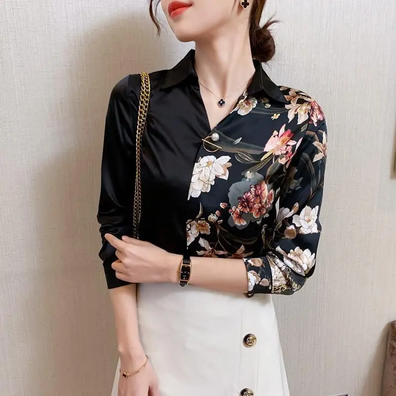 Fashion Printed Spliced Asymmetrical Blouse Women's Clothing 2023 Spring New Loose Casual Pullovers All-match Office Lady Shirt
Fashion Printed Spliced Asymmetrical Blouse Women's Clothing 2023 Spring New Loose Casual Pullovers All-match Office Lady Shirt