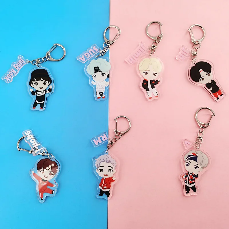 Оптовая продажа Kpop милый Q версия мультяшный динамита Bangtan Boys прозрачный брелок аксессуары кольцо для ключей акриловый милый брелок для клю...
Оптовая продажа Kpop милый Q версия мультяшный динамита Bangtan Boys прозрачный брелок аксессуары кольцо для ключей акриловый милый брелок для клю...
