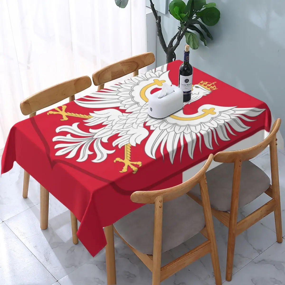 Kingdom Of Poland Flag Tablecloth Rectangular Elastic Oilproof Table Cloth Cover for Party
Kingdom Of Poland Flag Tablecloth Rectangular Elastic Oilproof Table Cloth Cover for Party