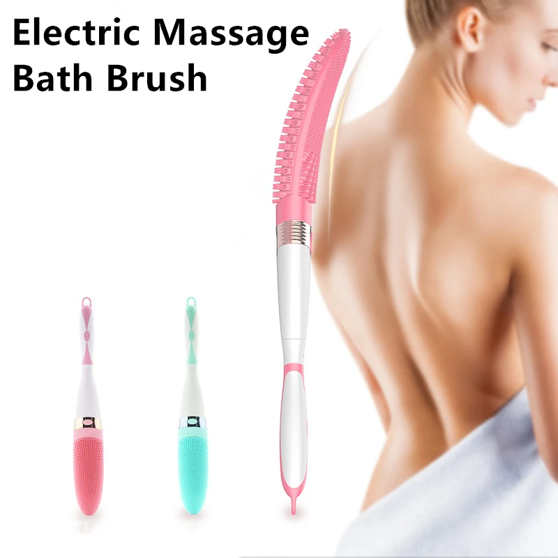 New Electric Silicone Bath Brush Household Massage Brush Rubbing Back Brush Multifunctional Long Handle Bath Apparatus
New Electric Silicone Bath Brush Household Massage Brush Rubbing Back Brush Multifunctional Long Handle Bath Apparatus