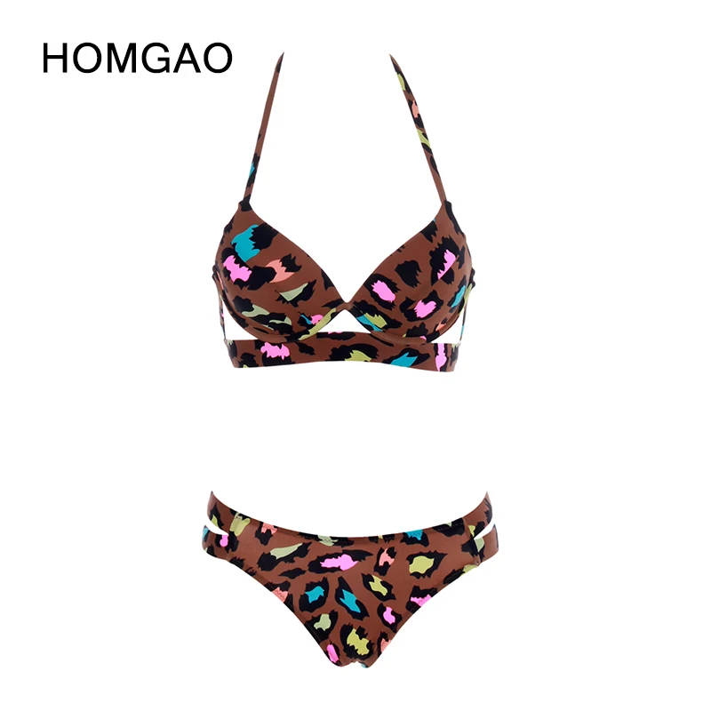 HOMGAO Leopard Print Women's Swimwear V Neck Bikini Sexy Push Up Halter Two Pieces Swimsuit 2022 New Beach Wear Swimming Suit
HOMGAO Leopard Print Women's Swimwear V Neck Bikini Sexy Push Up Halter Two Pieces Swimsuit 2022 New Beach Wear Swimming Suit