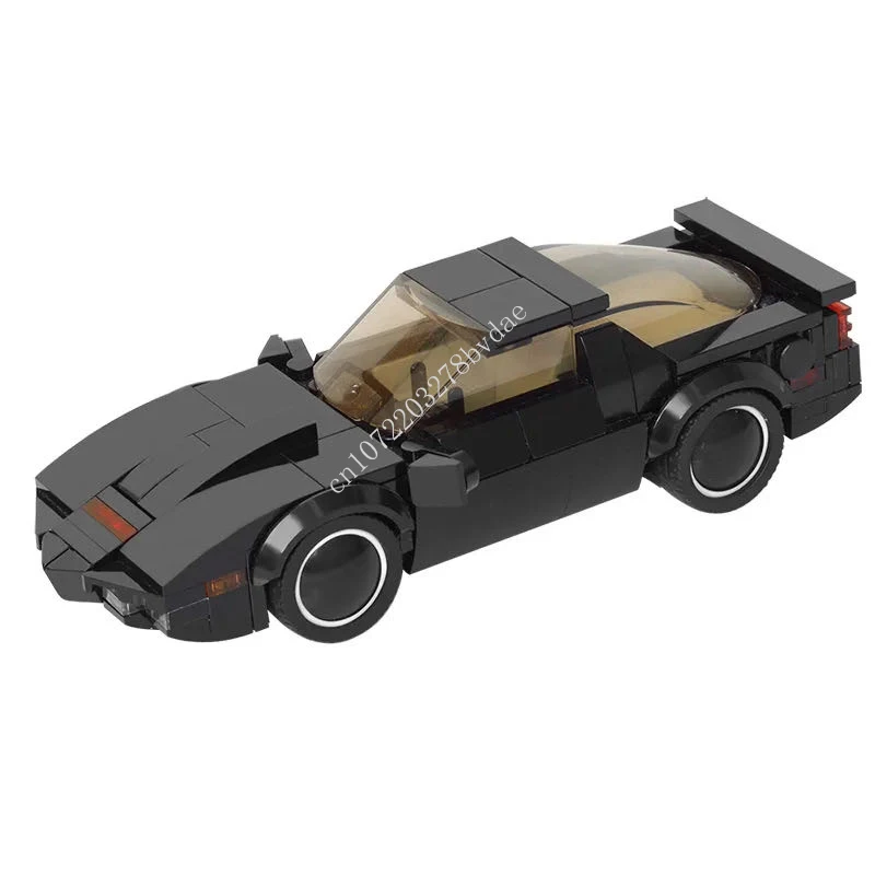 

208PCS MOC Speed Champions KITT - Knight Rider City Car Model Building Blocks Technology Bricks DIY Assembly Kids Toys Gifts