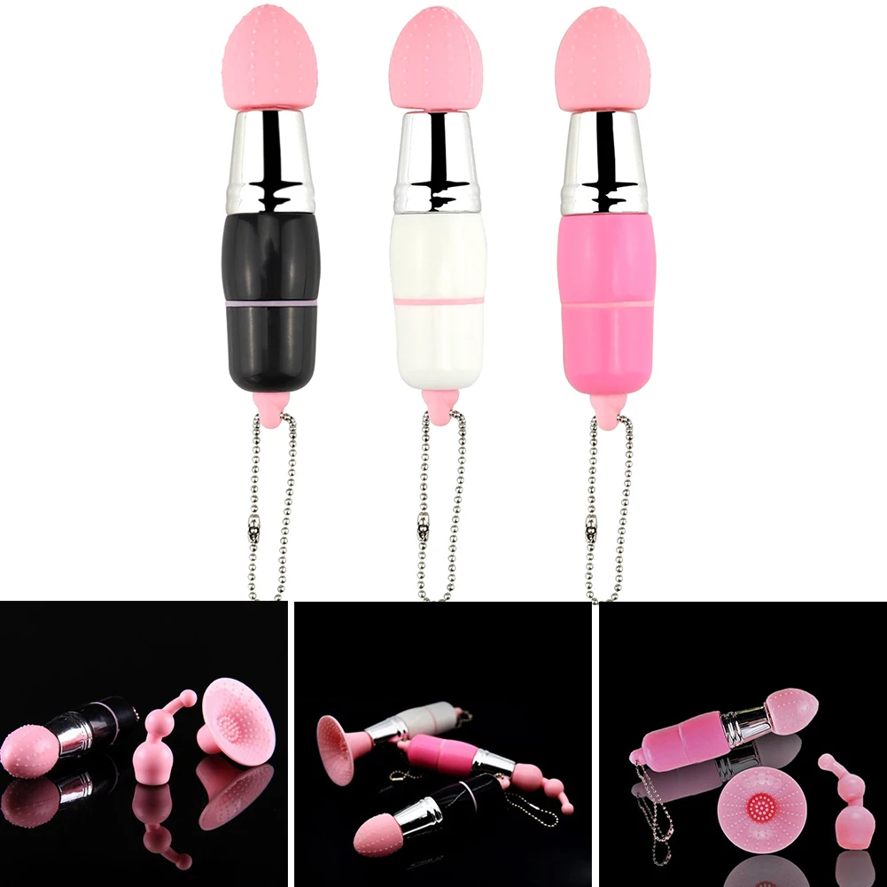 Mini Massager Stick Silicone Bullet Vibrate Women Comfort Toys with 3 Massager Heads
Mini Massager Stick Silicone Bullet Vibrate Women Comfort Toys with 3 Massager Heads