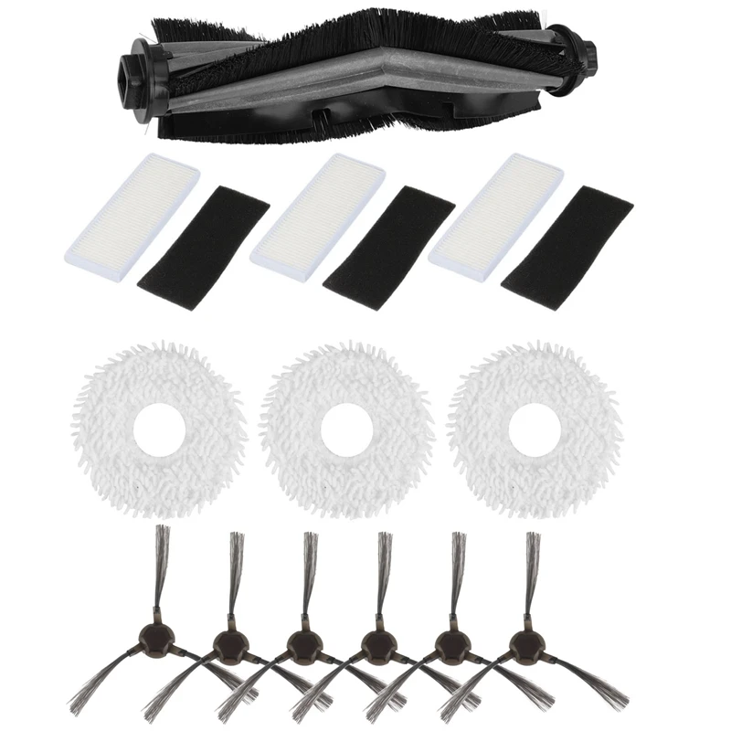 Main Brush For ECOVACS N9+ Robot Vacuum Cleaner Sweeping Mopping Pad Mops Rags Hepa Filter Side Brushes Parts
Main Brush For ECOVACS N9+ Robot Vacuum Cleaner Sweeping Mopping Pad Mops Rags Hepa Filter Side Brushes Parts