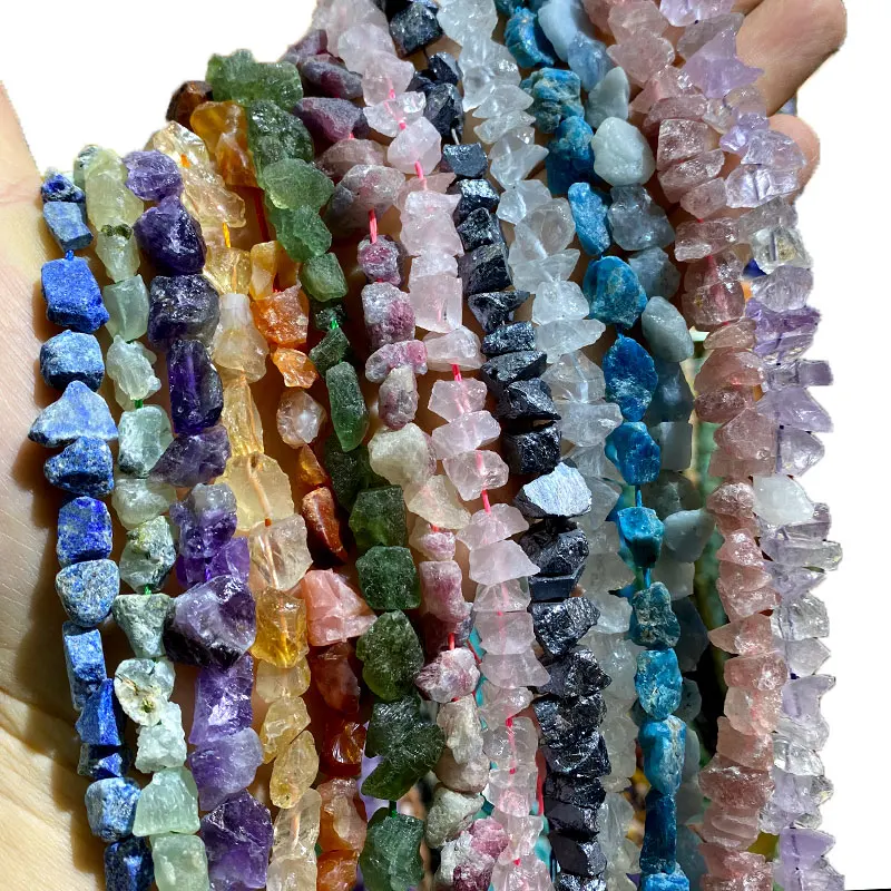 Natural Rough Stone 6-15mm Pink Crystal Amethysts Lapis Lazuli Agates Irregular Beads for Jewelry Making Diy Bracelet Necklace
Natural Rough Stone 6-15mm Pink Crystal Amethysts Lapis Lazuli Agates Irregular Beads for Jewelry Making Diy Bracelet Necklace