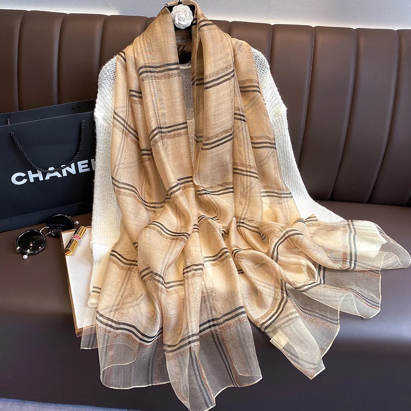 Plaid Silk Scarf Women Satin Shawl Wrap Hijab Female Hair Band Wrist Luxury High Quality Headkerchief Echarpe 2023 Bandana
Plaid Silk Scarf Women Satin Shawl Wrap Hijab Female Hair Band Wrist Luxury High Quality Headkerchief Echarpe 2023 Bandana