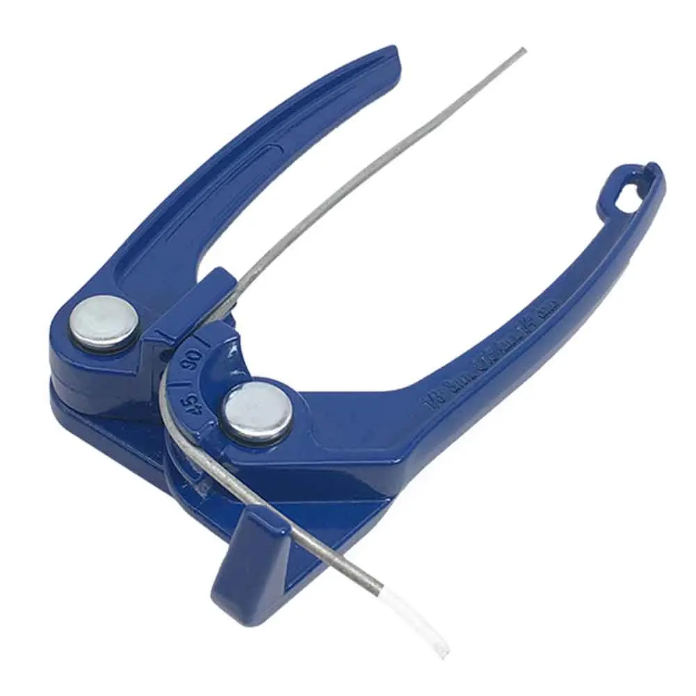 Labor Saving 1/8 3/16 1/4" Blue Refrigerant Line Tube Bender Practical Pipe Car Repairing Easy Apply Manual Tool Auto Fuel Brake
Labor Saving 1/8 3/16 1/4" Blue Refrigerant Line Tube Bender Practical Pipe Car Repairing Easy Apply Manual Tool Auto Fuel Brake
