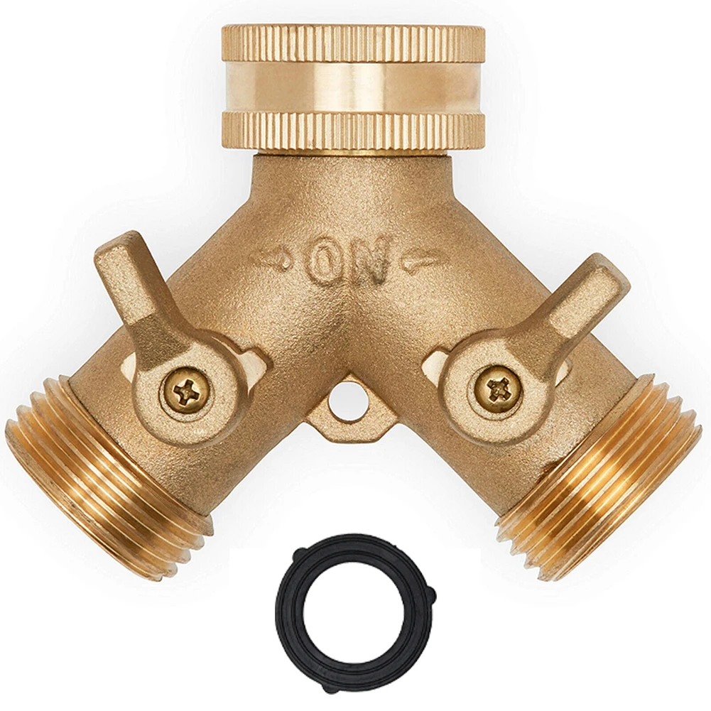 Garden Hose Connector Tap Outlet Splitter Brass 2 Way Adapter With Washers Garden Hose Splitter Irrigation Connector Valve
Garden Hose Connector Tap Outlet Splitter Brass 2 Way Adapter With Washers Garden Hose Splitter Irrigation Connector Valve