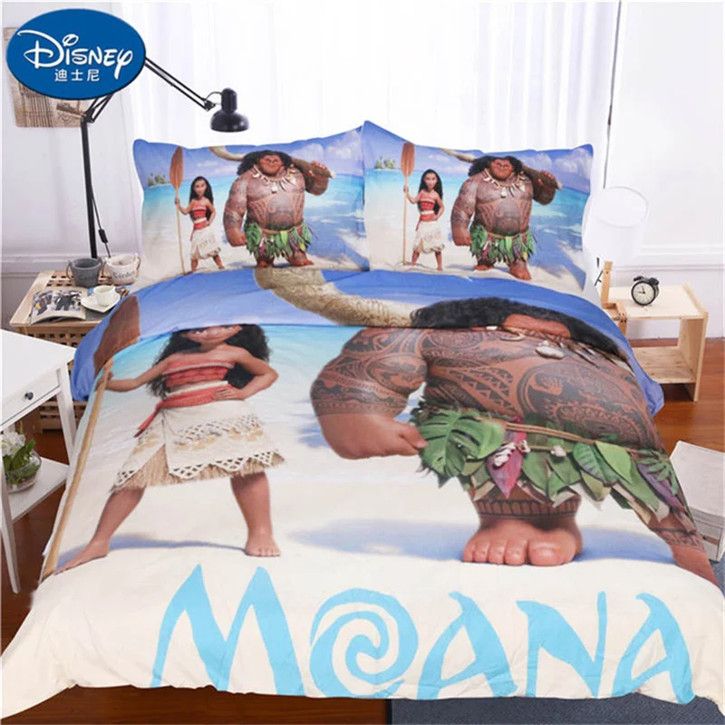 Комплект постельного белья Disney из 3 предметов, с рисунком Моаны и Maui, с двусторонним пододеяльником, наволочкой, парным 3D рисунком, для мальч...
Комплект постельного белья Disney из 3 предметов, с рисунком Моаны и Maui, с двусторонним пододеяльником, наволочкой, парным 3D рисунком, для мальч...