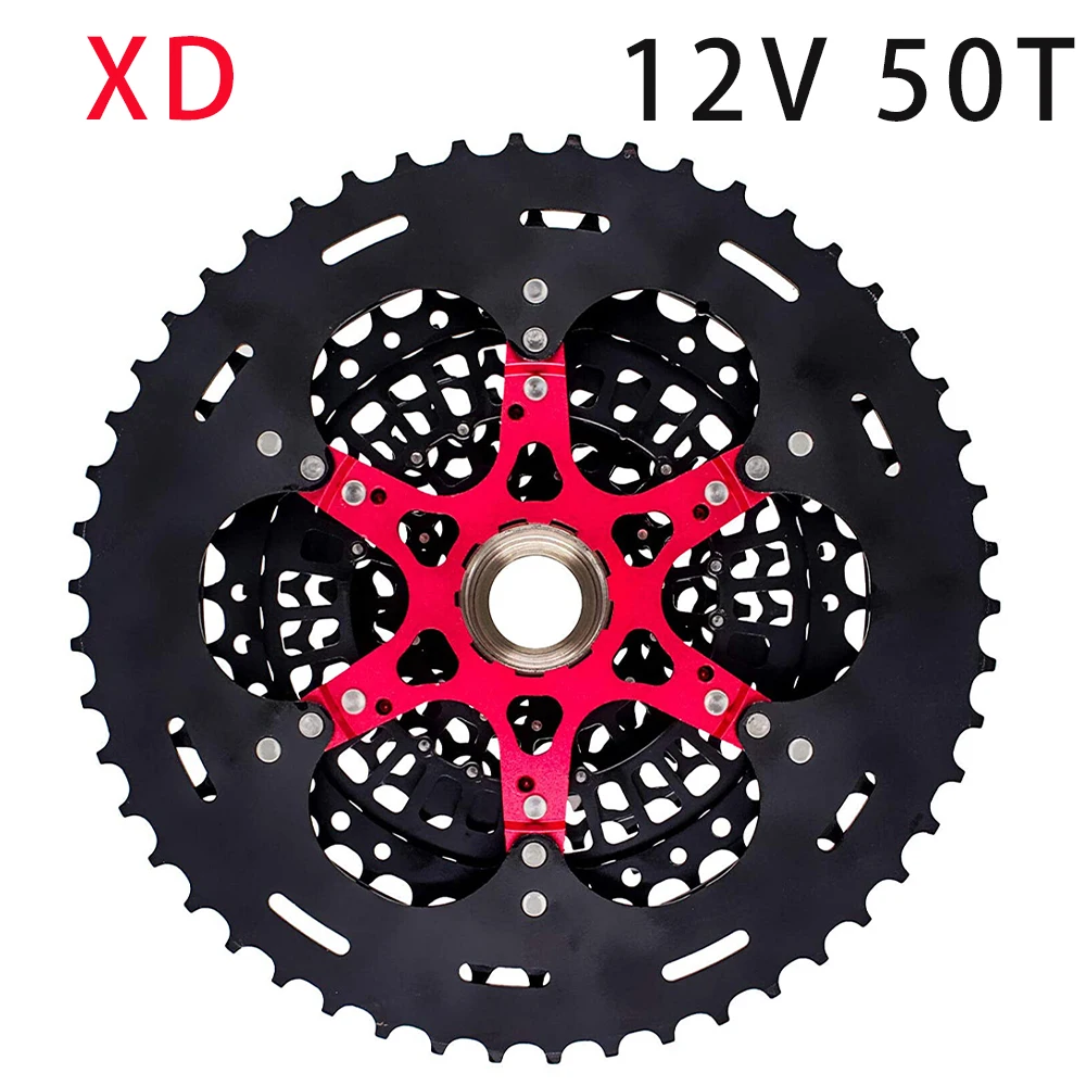 SUNSHINE k7 12 Velocidades MTB 9-50T Cassette XD 12 Speed Sprocket Black12S 50T Cassette for Sram Bicycle Freewheel 12V
SUNSHINE k7 12 Velocidades MTB 9-50T Cassette XD 12 Speed Sprocket Black12S 50T Cassette for Sram Bicycle Freewheel 12V