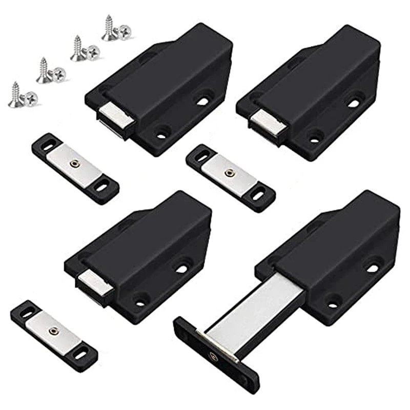 Push Latch Heavy Duty 16 Pack Push To Open Cabinet Hardware Magnetic Contact Latches For Large Door Push Black
Push Latch Heavy Duty 16 Pack Push To Open Cabinet Hardware Magnetic Contact Latches For Large Door Push Black