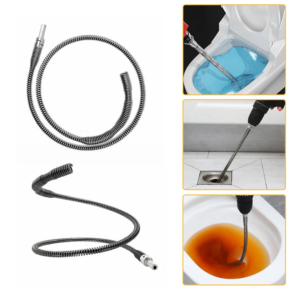 New Toilet Kitchen Bathroom Drain Dredging Spring Sink Cleaner Sewer Dredging Tool Kitchen Drain Snake Spring Pipe Dredging Tool
New Toilet Kitchen Bathroom Drain Dredging Spring Sink Cleaner Sewer Dredging Tool Kitchen Drain Snake Spring Pipe Dredging Tool
