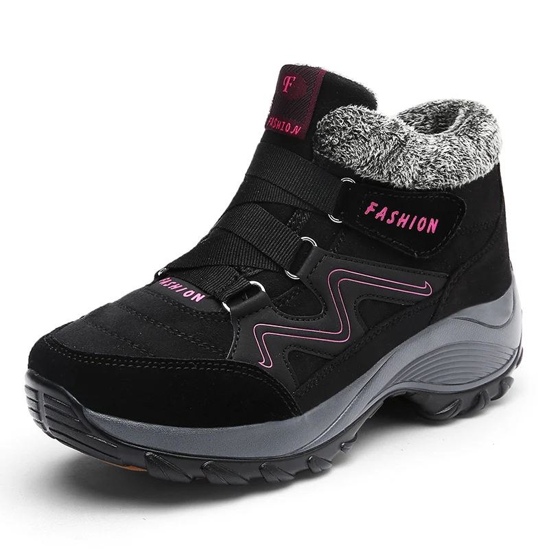 Keep Warm Winter Hiking Shoes With Fur Waterproof Outdoor Hiking Boots Women Sneakers Trekking Shoes Women Plus Size 36-42
Keep Warm Winter Hiking Shoes With Fur Waterproof Outdoor Hiking Boots Women Sneakers Trekking Shoes Women Plus Size 36-42