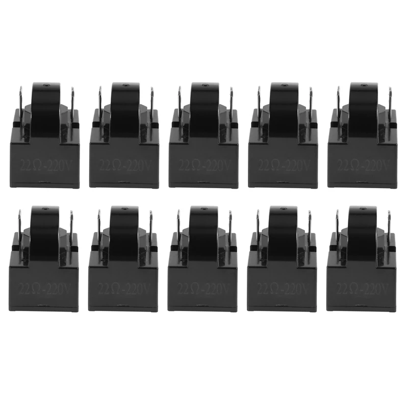 Пластиковое реле для холодильника, 10 шт., 22 Ом, 2 контакта 
Пластиковое реле для холодильника, 10 шт., 22 Ом, 2 контакта
