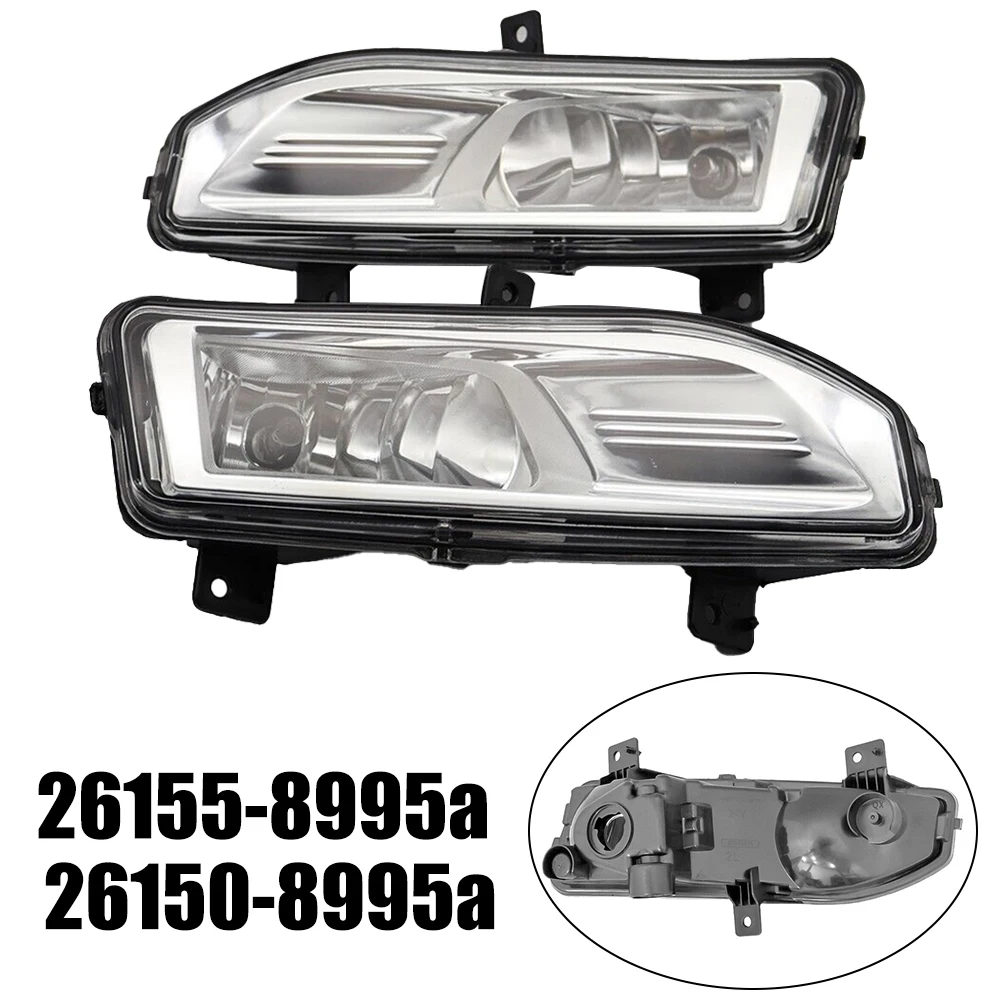 2 PCS Car Front Fog Light Lamp Front Driving Light 3000K 26155-8995a 26150-8995a For Nissan Qashqai X-Trail Car Accessories
2 PCS Car Front Fog Light Lamp Front Driving Light 3000K 26155-8995a 26150-8995a For Nissan Qashqai X-Trail Car Accessories