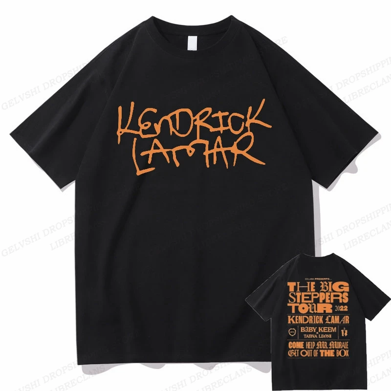 

Camiseta de rapero Kendrick Lamar para hombre y mujer, a la moda Camisa de algodón, топы хип-хоп для детей, camisetas de ver
