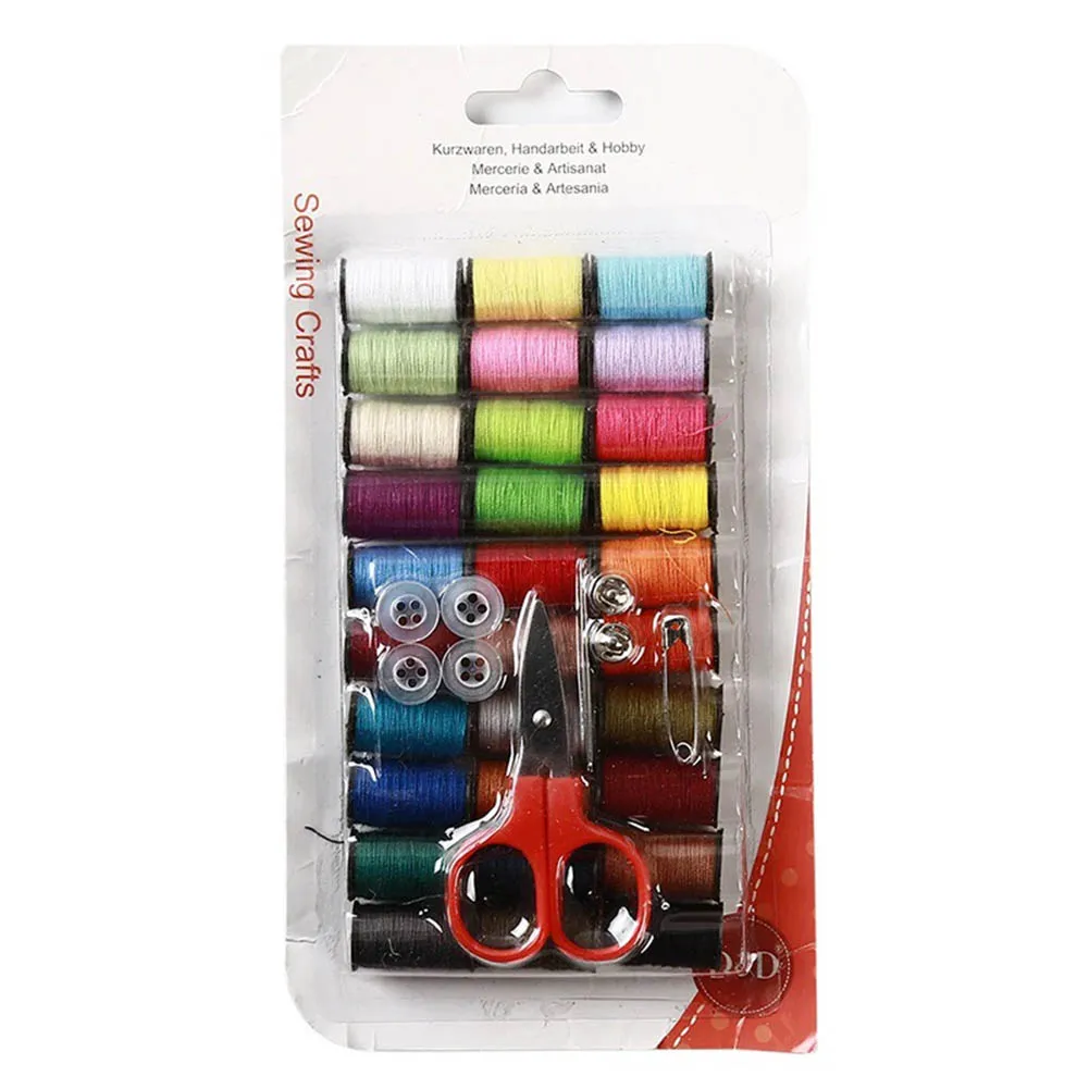 Convenient DIY Hand Sewing Tool Kit 30 Colors Durable Polyester Sewing Thread Suitable for Beginners and Professionals
Convenient DIY Hand Sewing Tool Kit 30 Colors Durable Polyester Sewing Thread Suitable for Beginners and Professionals