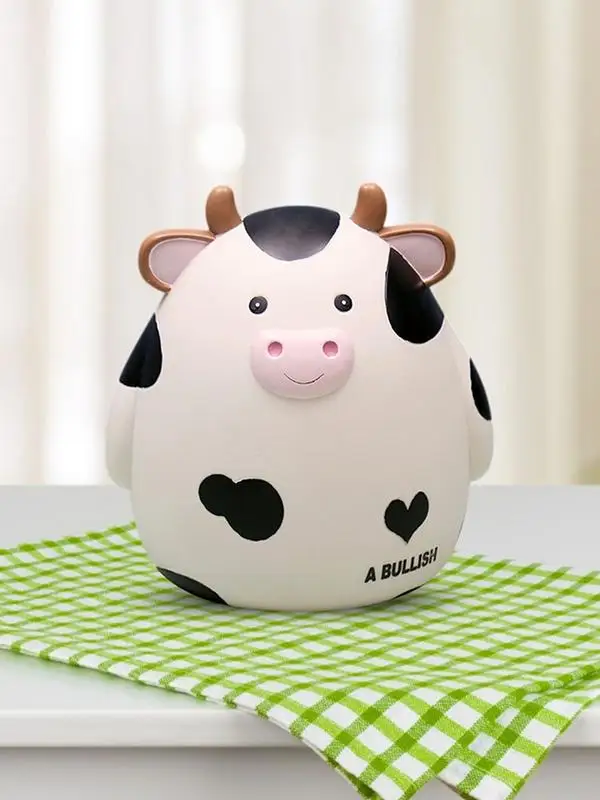 Cute Cow Piggy Bank For Boys And Girls Best Birthday Gift For Kids Silicone Shatterproof Coin Bank
Cute Cow Piggy Bank For Boys And Girls Best Birthday Gift For Kids Silicone Shatterproof Coin Bank