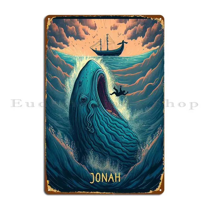 Prophet Jonah Metal Plaque Poster Rusty Garage Bar Customized Bar Tin Sign Poster
Prophet Jonah Metal Plaque Poster Rusty Garage Bar Customized Bar Tin Sign Poster
