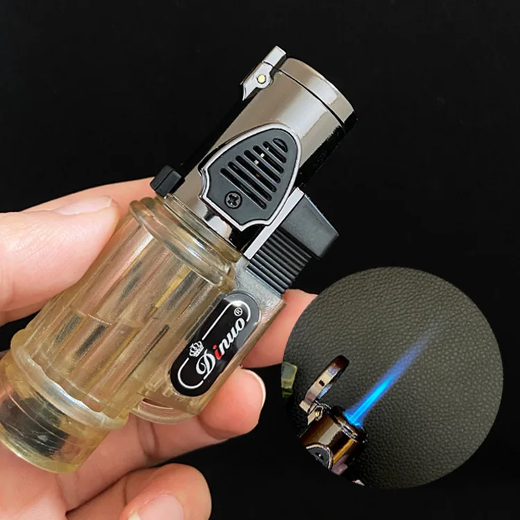Factory Sales New Spray Gun Transparent Direct Punching Windproof Outdoor Barbecue High Temperature Metal Fixed Fire Lighter
Factory Sales New Spray Gun Transparent Direct Punching Windproof Outdoor Barbecue High Temperature Metal Fixed Fire Lighter