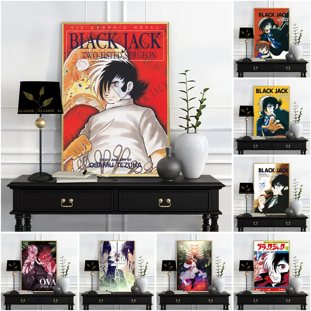 Black Jack Japanese Manga Art Print Poster Anime Illustration Canvas Painting Bedroom Wall Picture Decor
Black Jack Japanese Manga Art Print Poster Anime Illustration Canvas Painting Bedroom Wall Picture Decor
