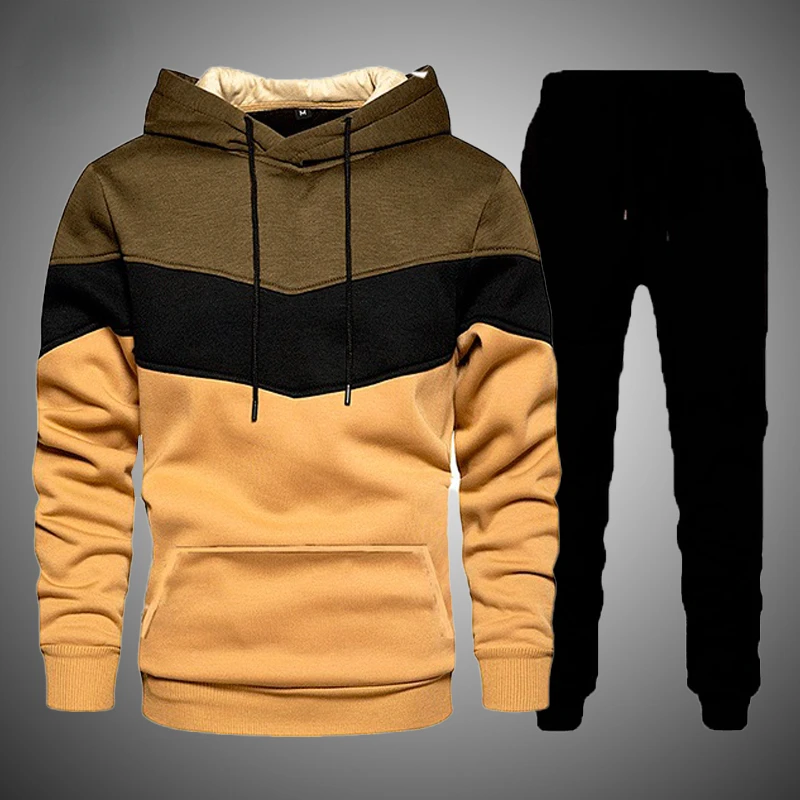 2023NEW Men's Tracksuit Spring Autumn Casual 2 Piece Sets Men Patchwork Sportswear+Pant Fashion Sports Suit Male Brand Cloth
2023NEW Men's Tracksuit Spring Autumn Casual 2 Piece Sets Men Patchwork Sportswear+Pant Fashion Sports Suit Male Brand Cloth