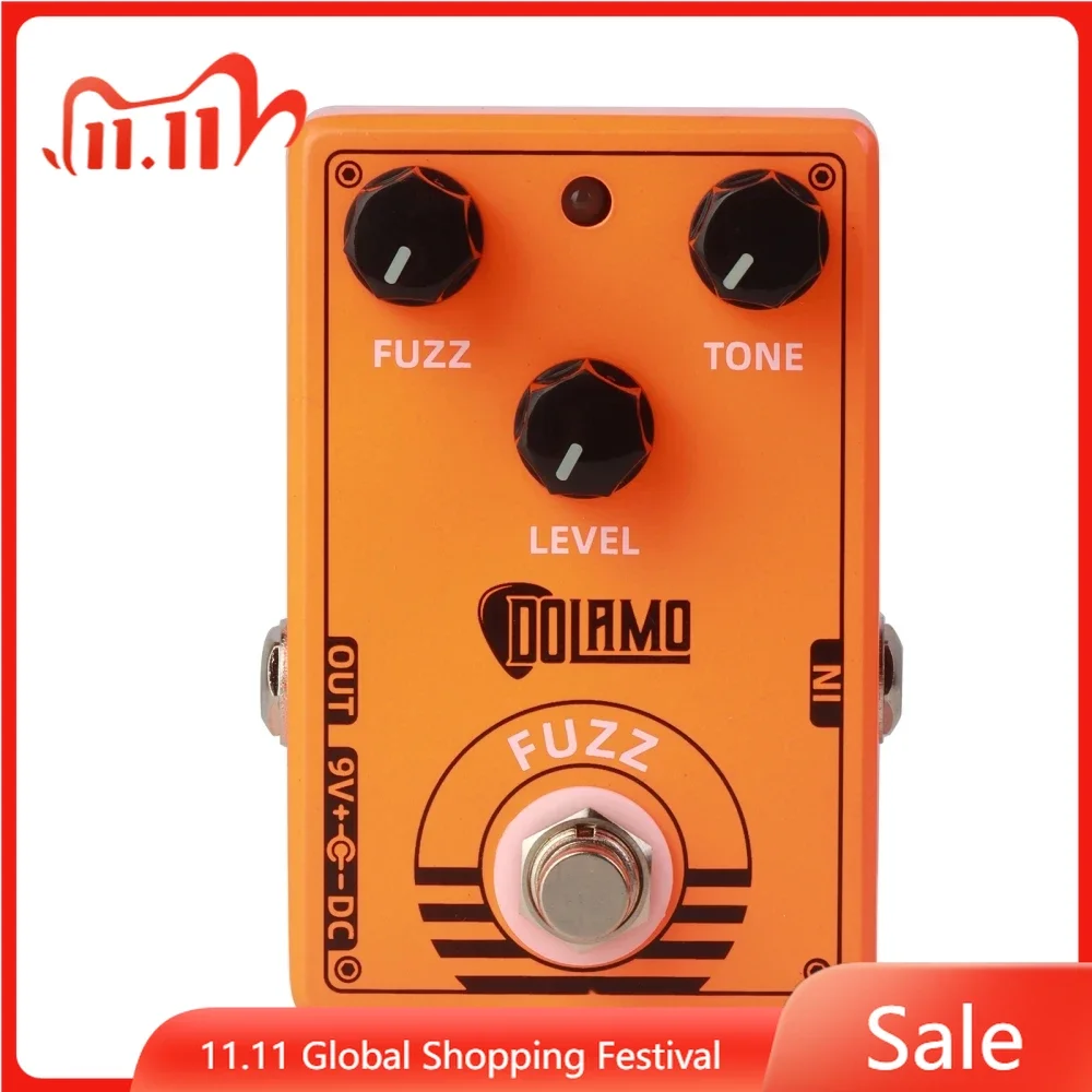 

Dolamo D-2 Fuzz Guitar Effect Pedal True Bypass Level Tone And Fuzz Controls Current Draw Electric Guitar Parts & Accessories