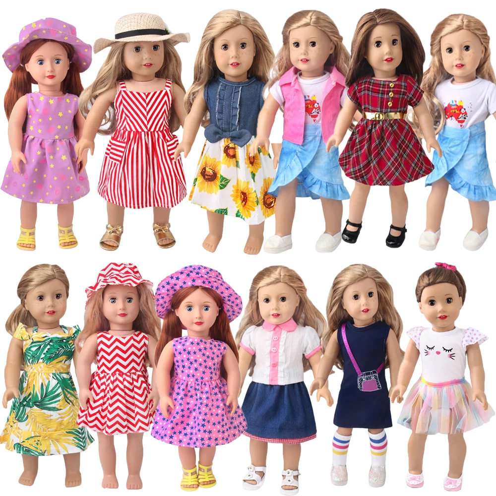 18 Inch Girl Doll Series Dress Is Lovely And Elegant Casual Style, Suitable For 43 Cm Princess Dress Girls Holiday Gift
18 Inch Girl Doll Series Dress Is Lovely And Elegant Casual Style, Suitable For 43 Cm Princess Dress Girls Holiday Gift