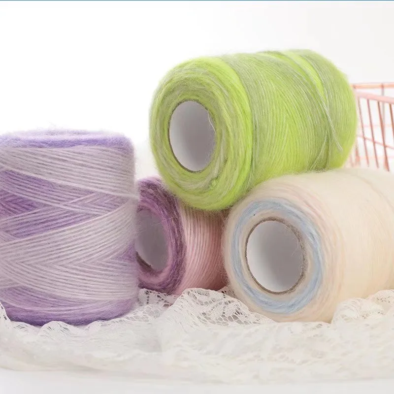 100g/roll Cotton Wool Yarn Rainbow Hand-woven Section Dyed Gradient Crochet Threads Tricot Fine Wool Blends Hand Knitting Yarn
100g/roll Cotton Wool Yarn Rainbow Hand-woven Section Dyed Gradient Crochet Threads Tricot Fine Wool Blends Hand Knitting Yarn