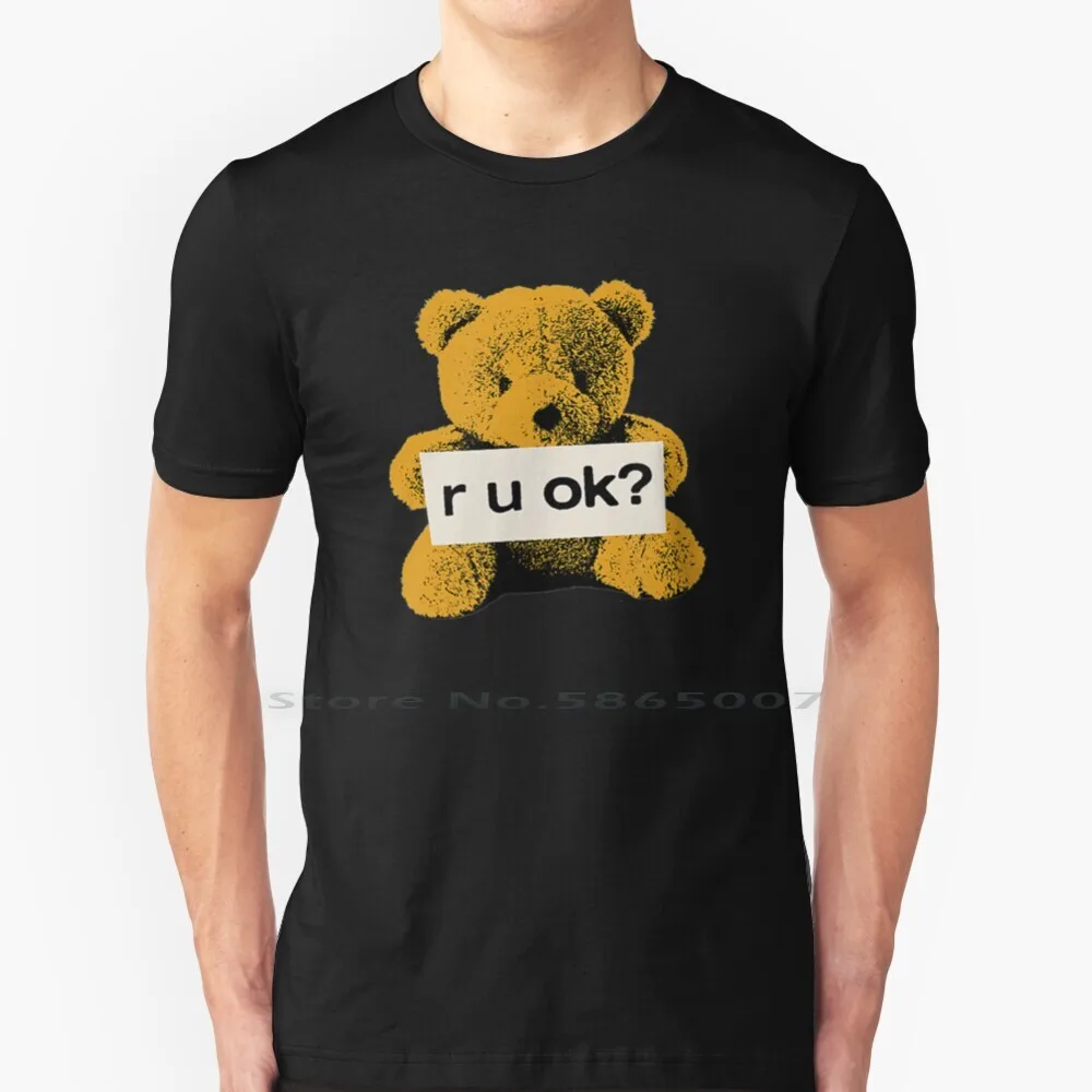 Official Yungblud Teddyyz R U Ok " Black T Shirt 100% Cotton Drle Tu Vas Bien Daccord Est Ce Que a Va Santé Mentale
Official Yungblud Teddyyz R U Ok " Black T Shirt 100% Cotton Drle Tu Vas Bien Daccord Est Ce Que a Va Santé Mentale
