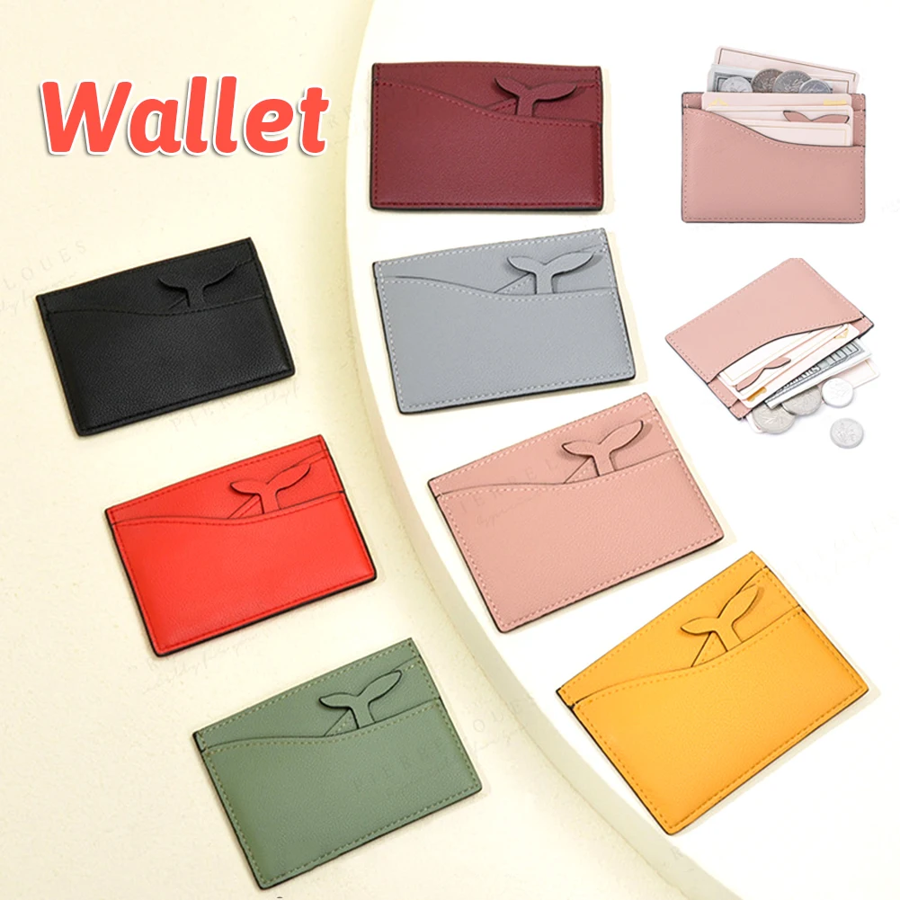 Small Fashion Credit Id Card Holder Thin Slim Leather Wallet For Women Daily Purse Hot Whale Tail Coin Key Package Tarjeteros
Small Fashion Credit Id Card Holder Thin Slim Leather Wallet For Women Daily Purse Hot Whale Tail Coin Key Package Tarjeteros