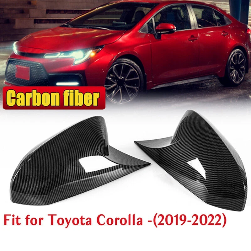 Carbon Fiber Color OX Horn Rearview Mirror Cover Cap Trim Replacement Parts For Toyota Corolla 2019-2023
Carbon Fiber Color OX Horn Rearview Mirror Cover Cap Trim Replacement Parts For Toyota Corolla 2019-2023