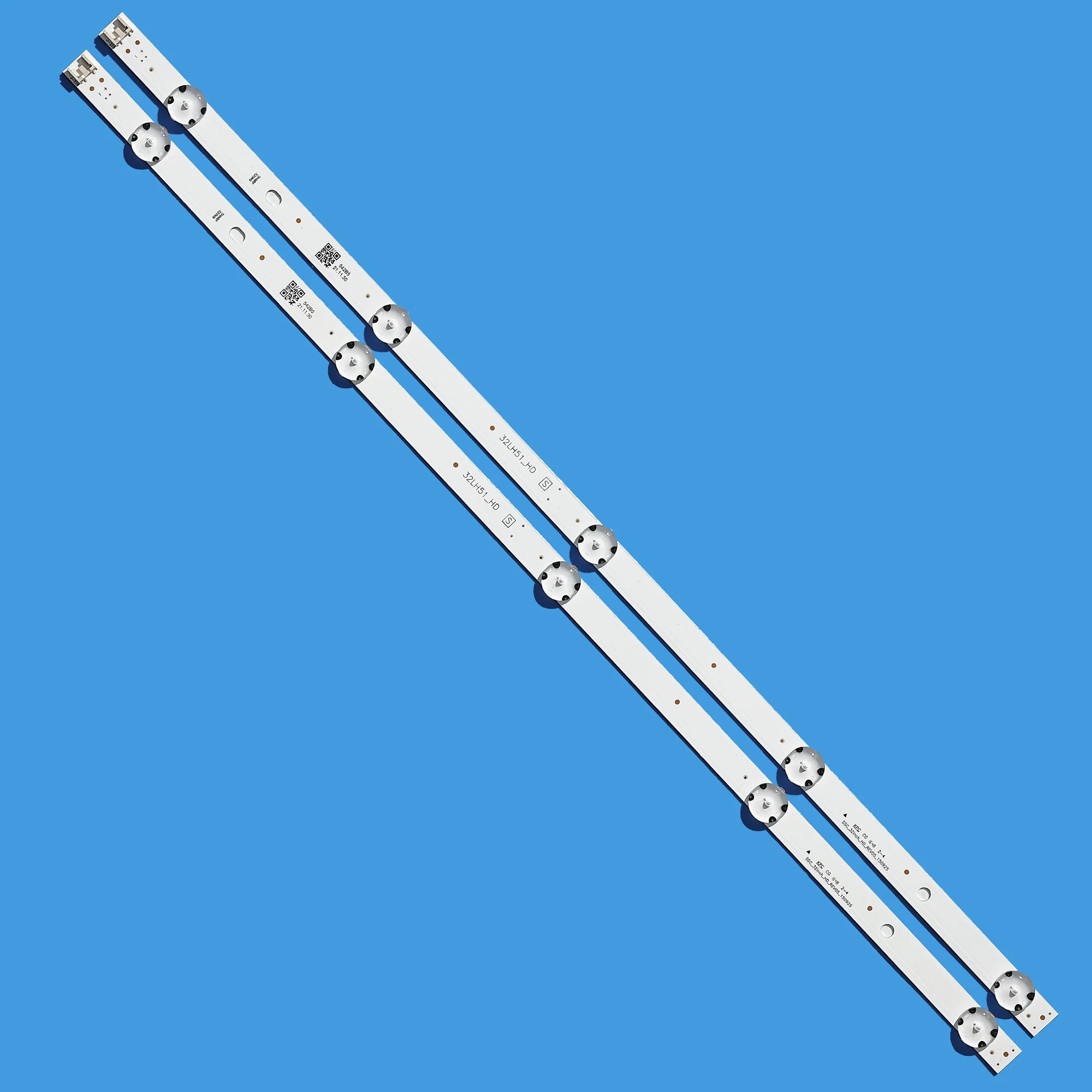 2pcs LED Strip 32LH570B SSC_32inch_HD_REV05_150925 32LH51_HD for LIG 32LF510U 32LH51_HD 32LF510U 32LH590U 32LH570B
2pcs LED Strip 32LH570B SSC_32inch_HD_REV05_150925 32LH51_HD for LIG 32LF510U 32LH51_HD 32LF510U 32LH590U 32LH570B