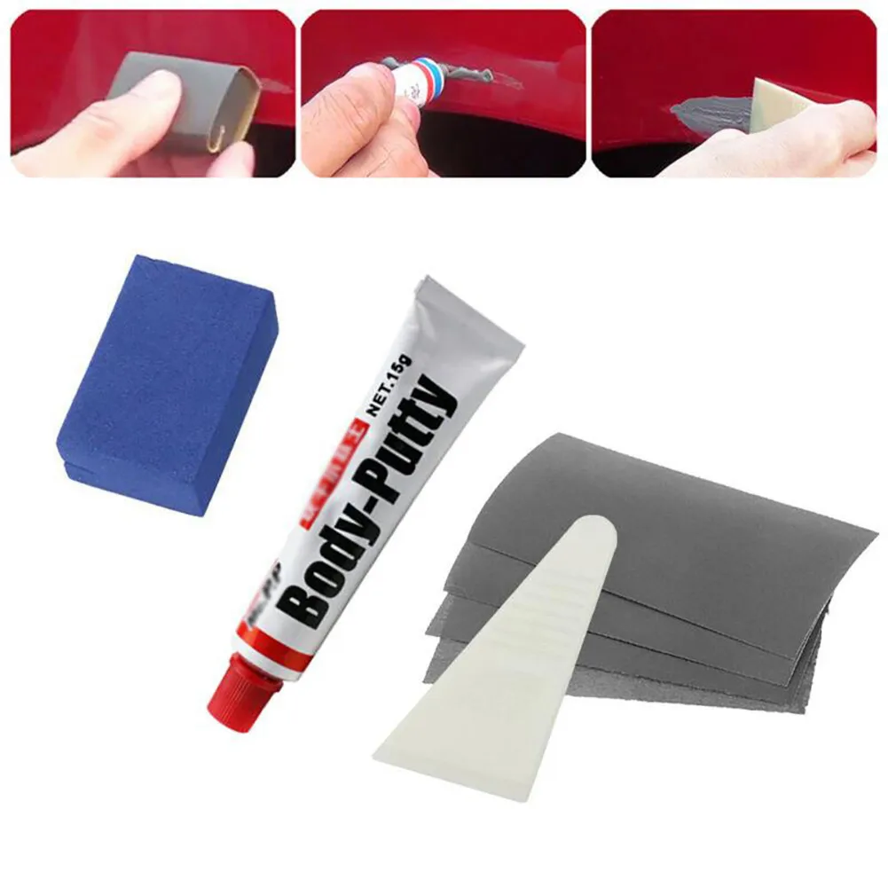 15g Car Body Putty Kit Assistant Dents Filler Level Up Repair Tool Set W/ Scraper High Quality Durable NEW Practical Grease
15g Car Body Putty Kit Assistant Dents Filler Level Up Repair Tool Set W/ Scraper High Quality Durable NEW Practical Grease