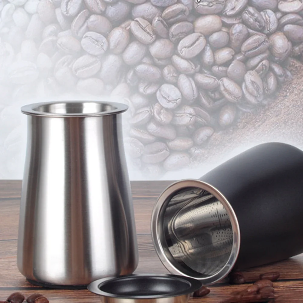 Stainless Steel Coffee Filter Basket Coffee Sifter Refillable Fine Mesh Coffee Sifter Coffee Filter Container Coffee Accessories
Stainless Steel Coffee Filter Basket Coffee Sifter Refillable Fine Mesh Coffee Sifter Coffee Filter Container Coffee Accessories