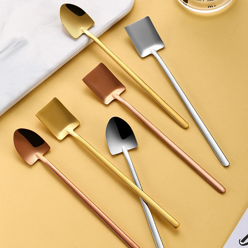 1Pc 304 Stainless Steel Ice Shovel Mini Spoon Home Long Handle Ice Cream Creative Dessert Coffee Scoop Kitchen Gadgets
1Pc 304 Stainless Steel Ice Shovel Mini Spoon Home Long Handle Ice Cream Creative Dessert Coffee Scoop Kitchen Gadgets